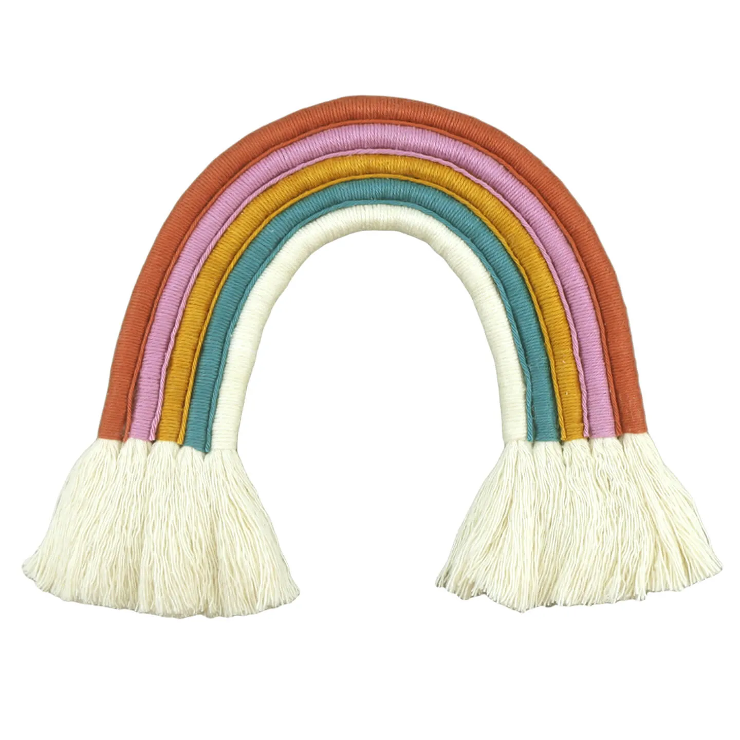 Arco Íris Macramê Cores